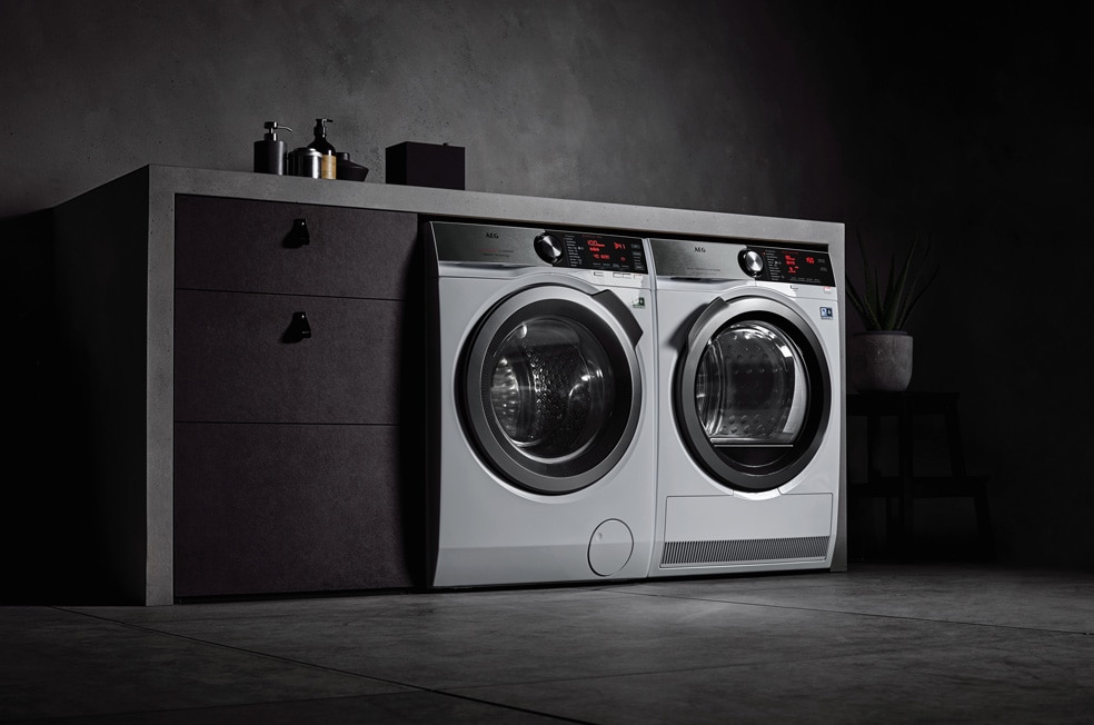 Aeg washing online dryer machine