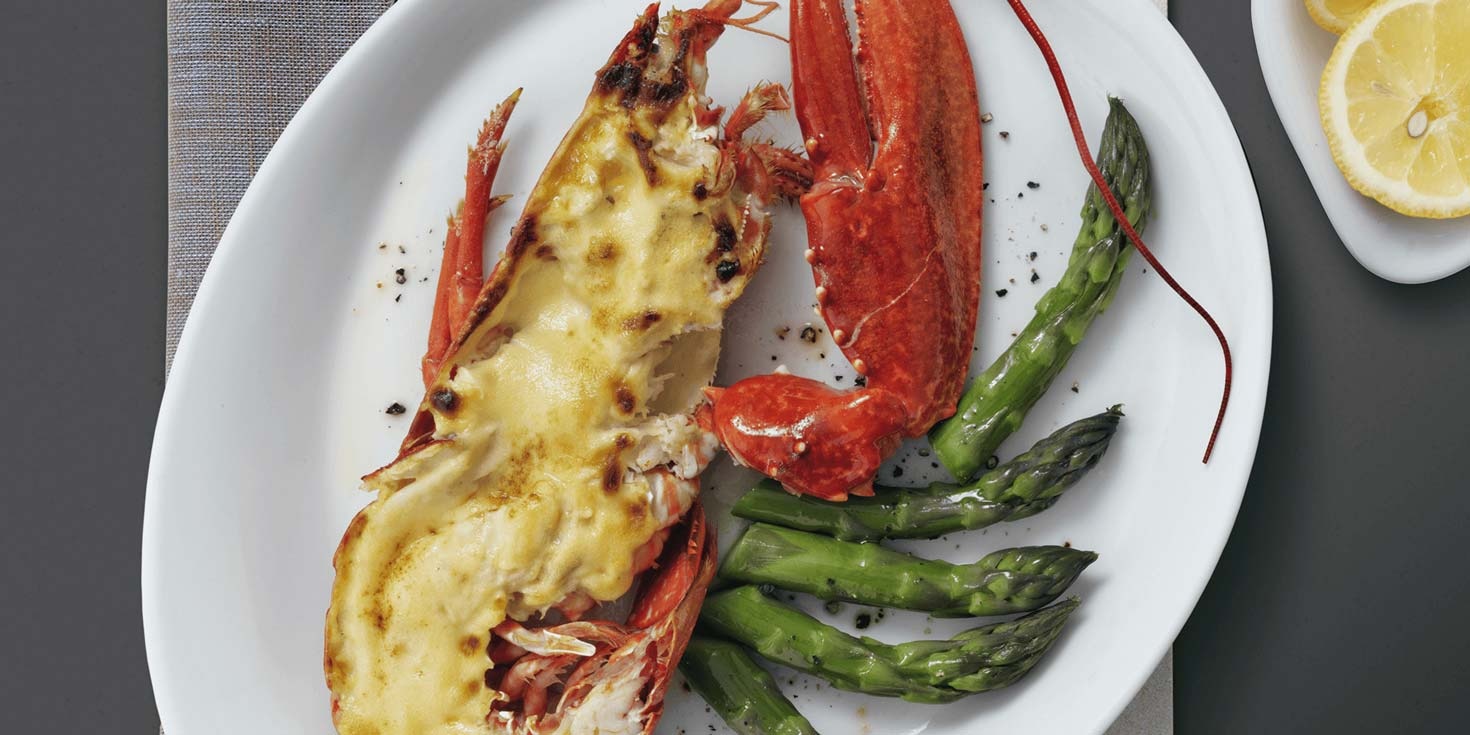 LOBSTER AND ASPARAGUS