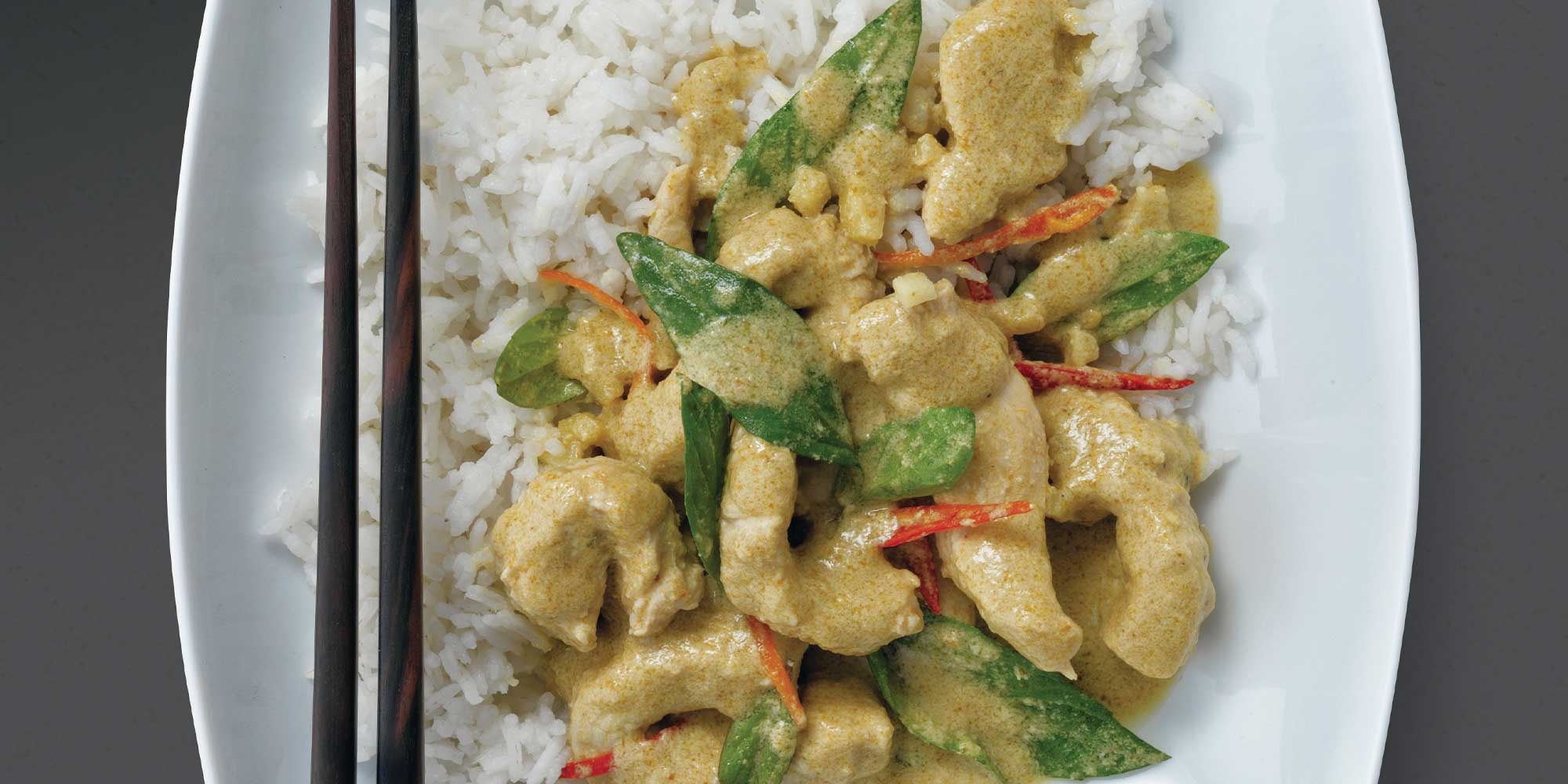 FILLET OF TURKEY BREAST IN THAI RED CURRY